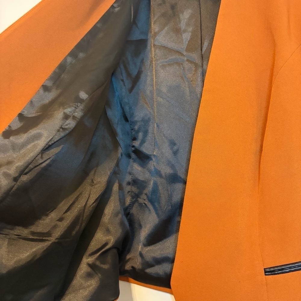 City Chic Warm Amber Blazer - Picture 5 of 9